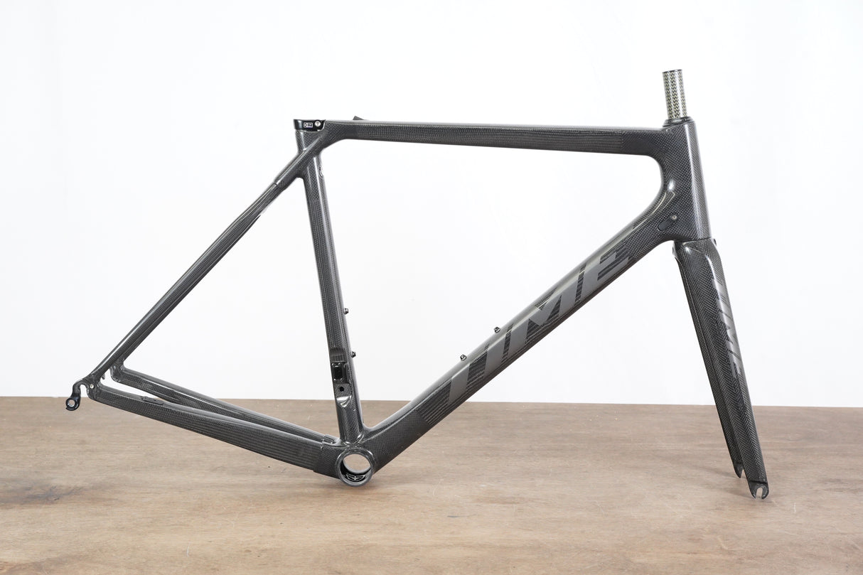 M (56cm) Time Alpe d'Huez 21 Carbon Rim Brake Road Frameset