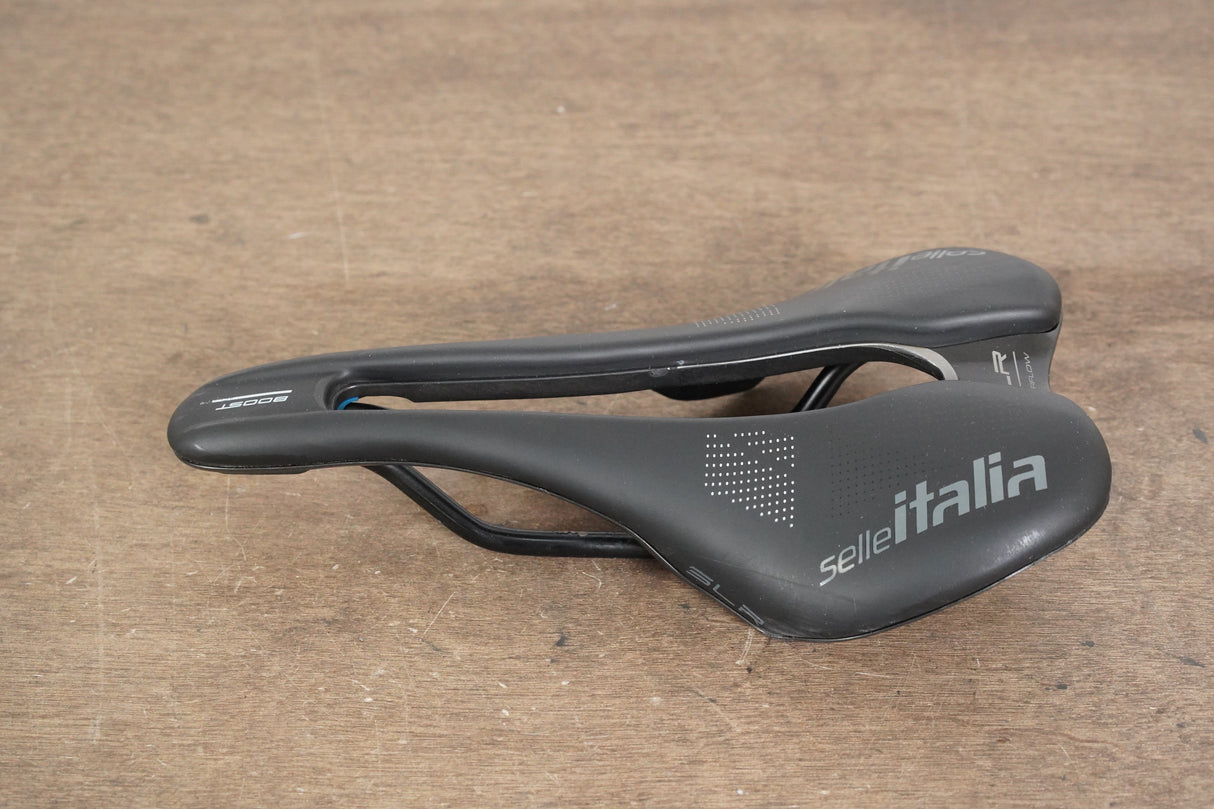 145mm Selle Italia SLR Superflow Boost Manganese Rail Road Saddle 214g