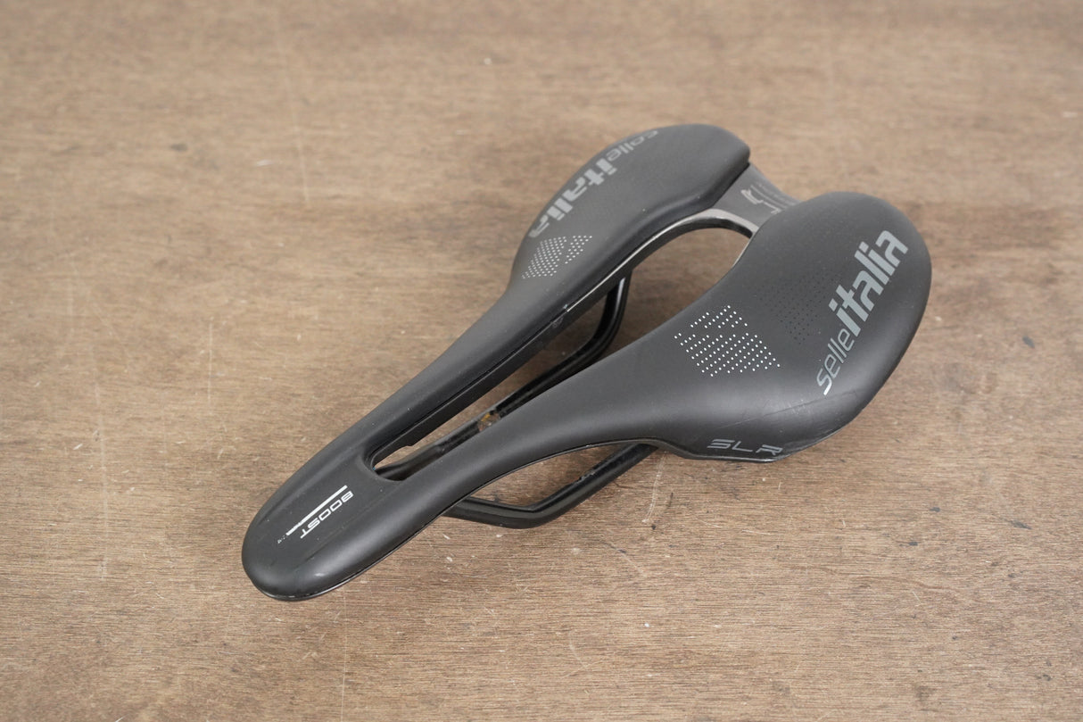 145mm Selle Italia SLR Superflow Boost Manganese Rail Road Saddle 214g