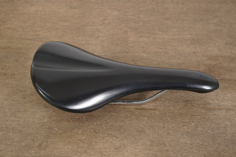 142mm (Shallow) Fabric Scoop Cr-Mo Rail Road Saddle 259g