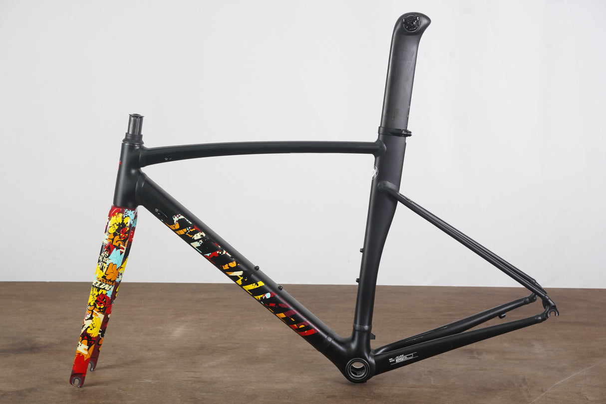 54cm Specialized Allez Sprint Alloy Grafitti Rim Brake Road Frameset