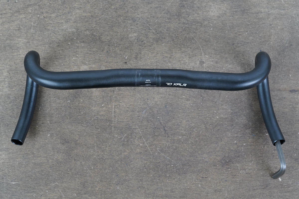 42cm Zipp Service Course 70 XPLR Alloy Gravel All-Road Handlebar 31.8mm
