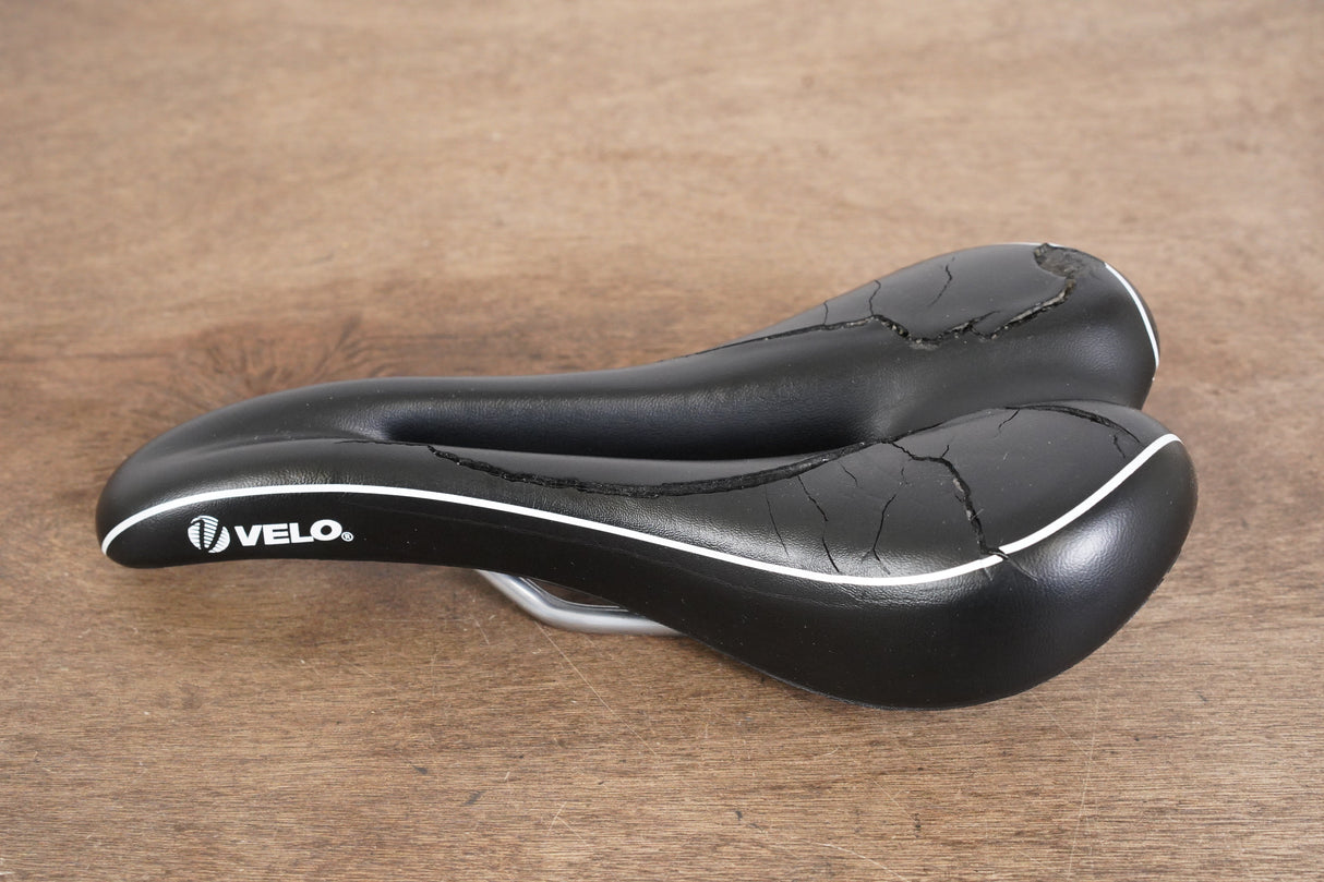 138mm Velo Gel Cr-Mo Rail Road Saddle 334g