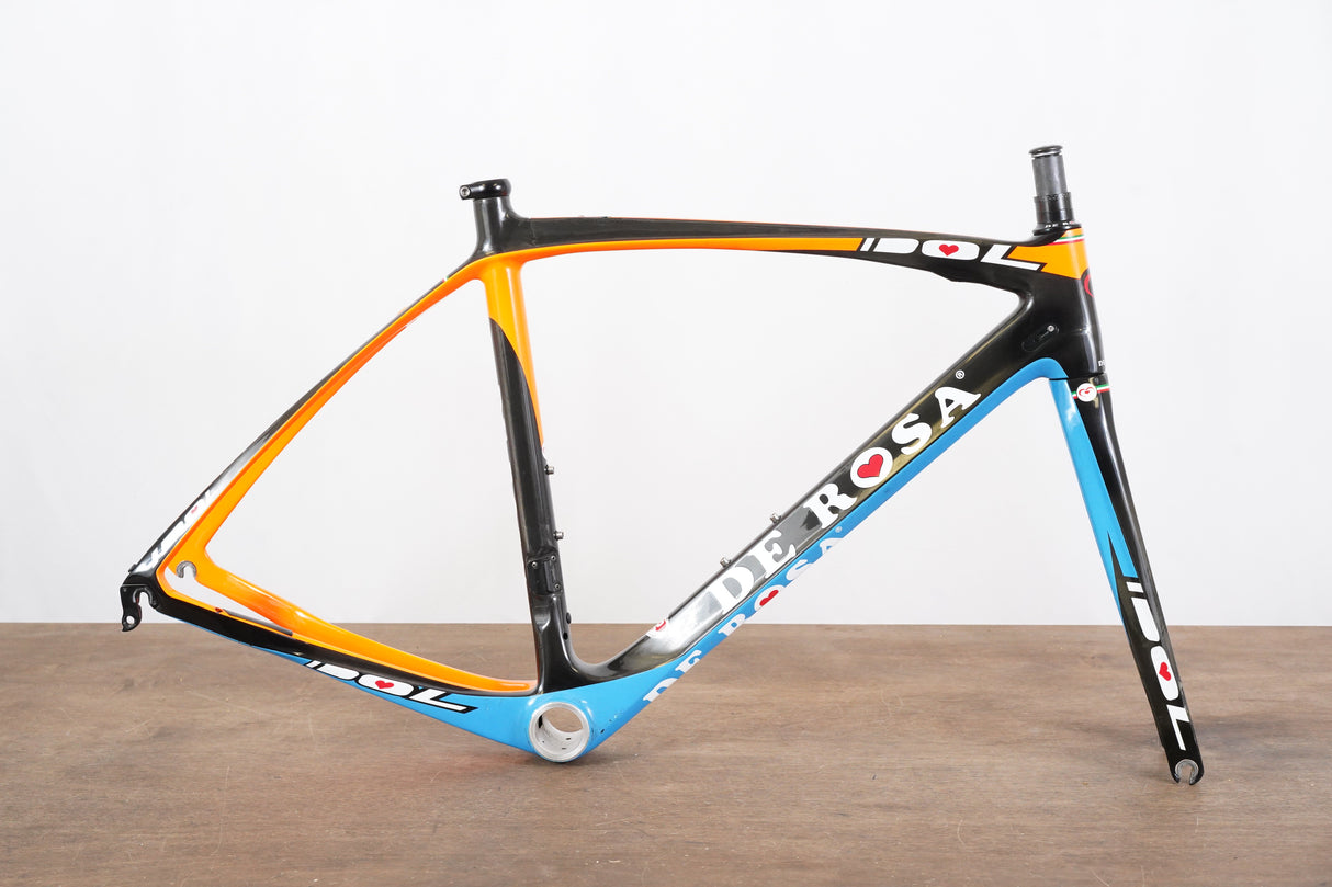 52cm De Rosa Idol Carbon Rim Brake Road Frameset