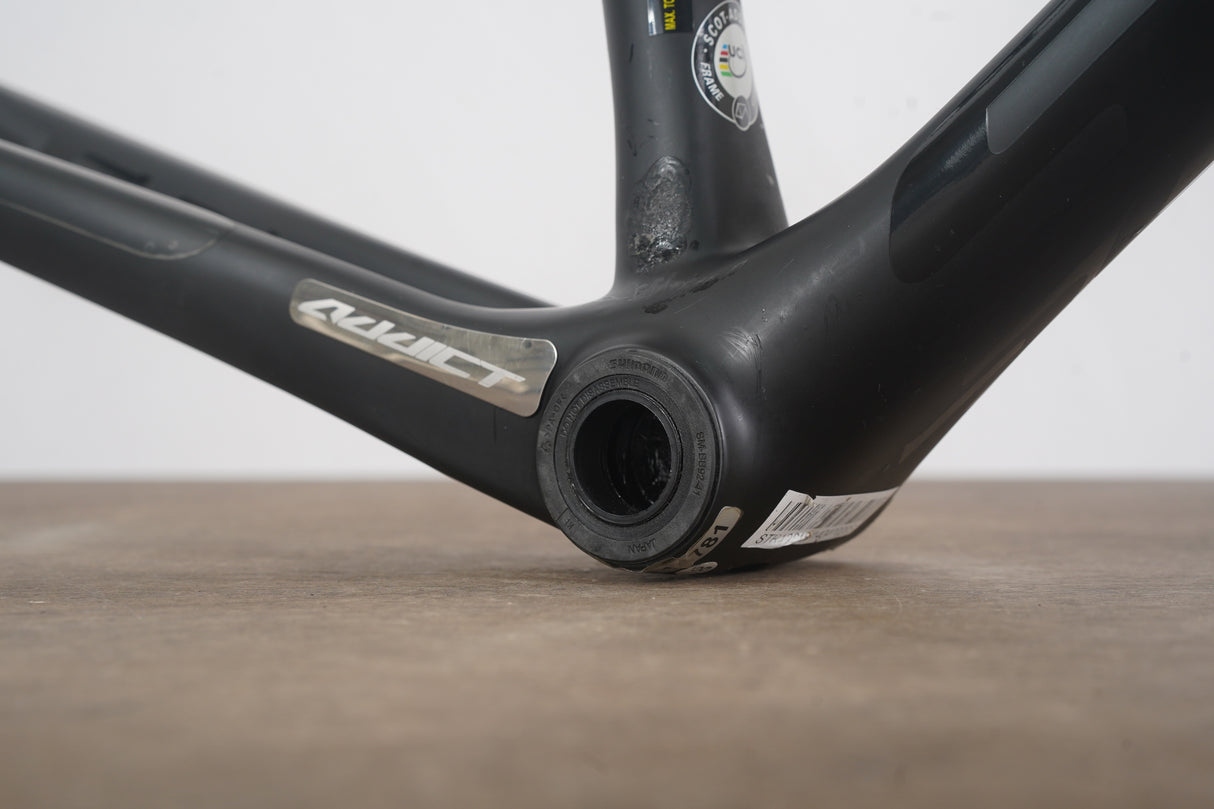 M (Medium) Scott Addict SL Carbon Rim Brake Frameset