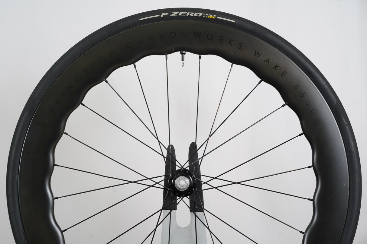 Princeton CarbonWorks Wake 6560 White Industries Tubeless Carbon Disc Wheelset