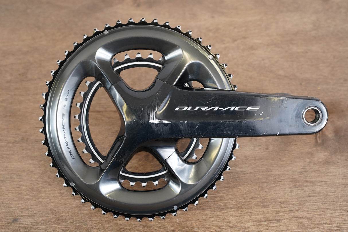 172.5mm 52/36T Shimano Dura-Ace FC-R9100 11 Speed Road Crankset