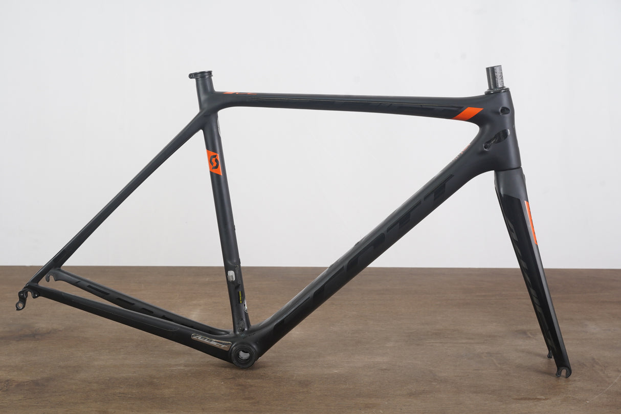 M (Medium) Scott Addict SL Carbon Rim Brake Frameset