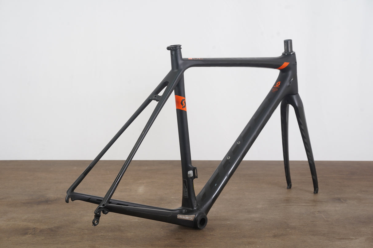 M (Medium) Scott Addict SL Carbon Rim Brake Frameset