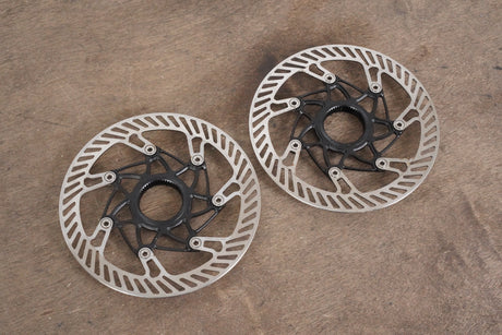 (2) 160mm Campagnolo 03 AFS Center Lock Disc Brake Rotors