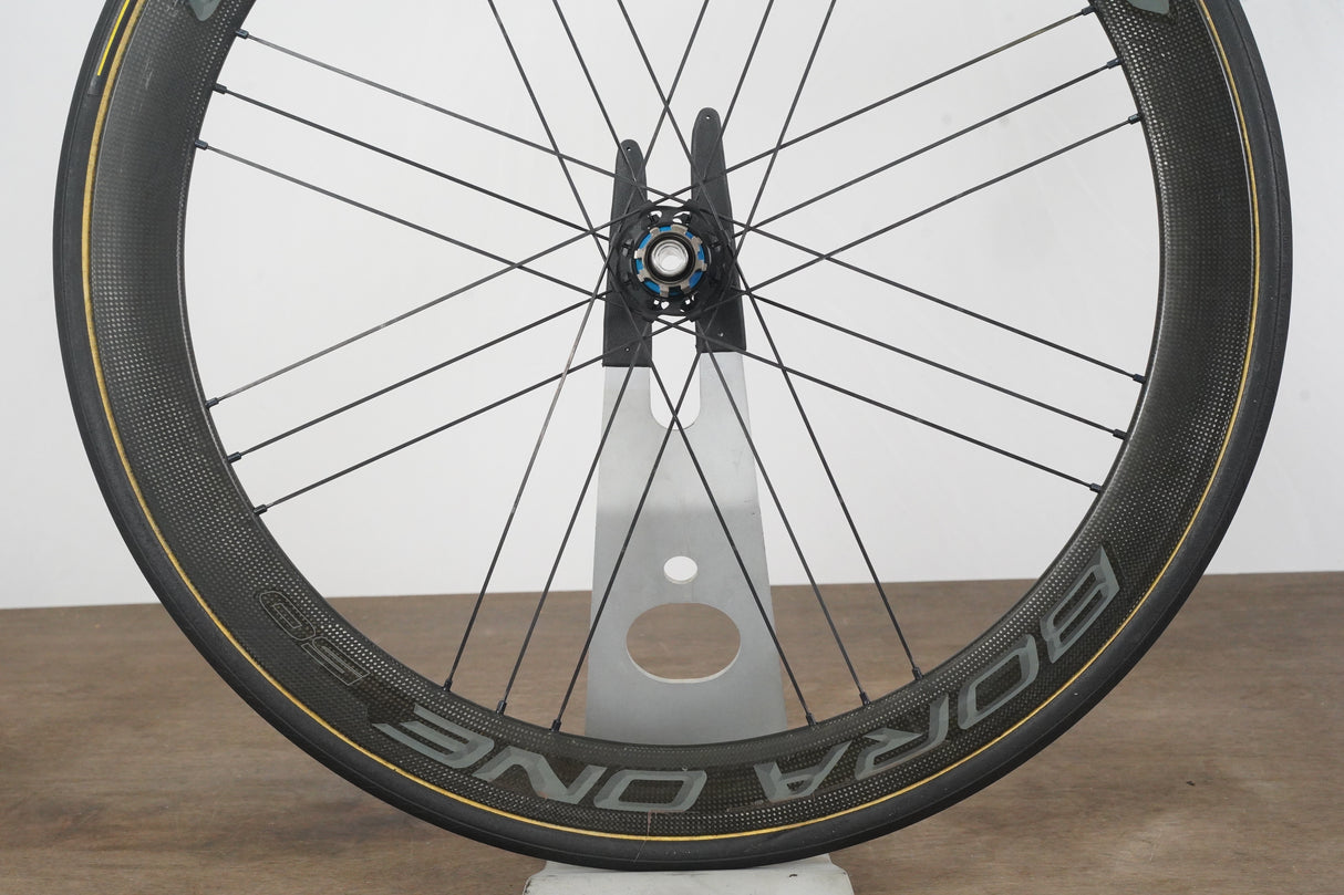 Campagnolo Bora One 50 Carbon Tubular Disc Brake Wheelset Campagnolo 11 Speed