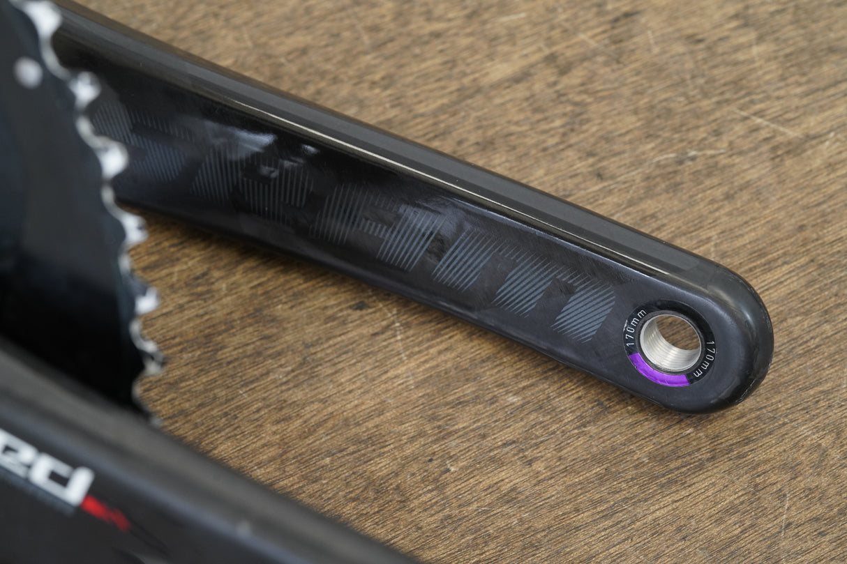 170mm 52/36T GXP SRAM Red 22 Carbon Crankset 591g