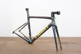 52cm Specialized S-WORKS Tarmac SL6 Carbon Rim Brake Road Frameset + SL7 Stem