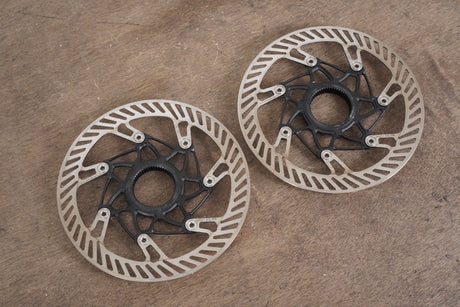 (2) 160mm Campagnolo 03 AFS Center Lock Disc Brake Rotors