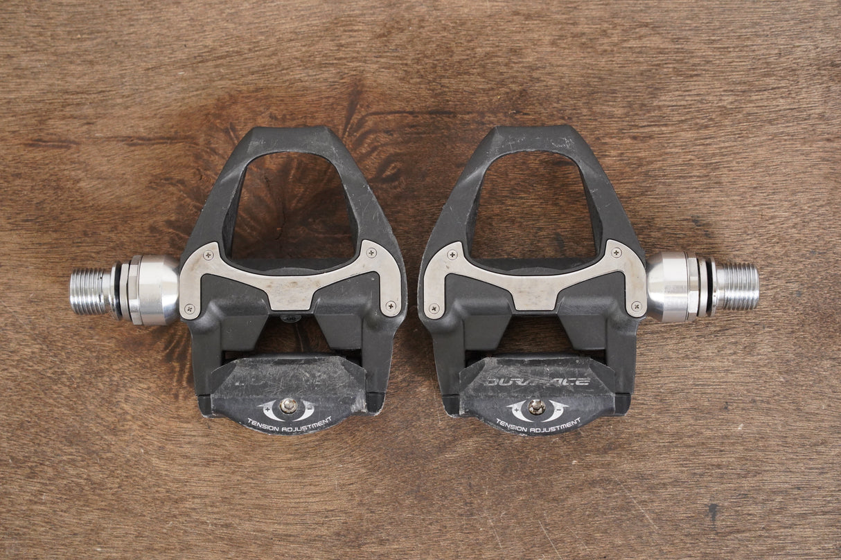 Shimano Dura-Ace PD-9000 SPD-SL Carbon Clipless Road Bike Pedals 247g