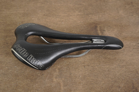 143mm Selle Italia SLR Superflow Titanium 316 Rail Road Saddle 183g