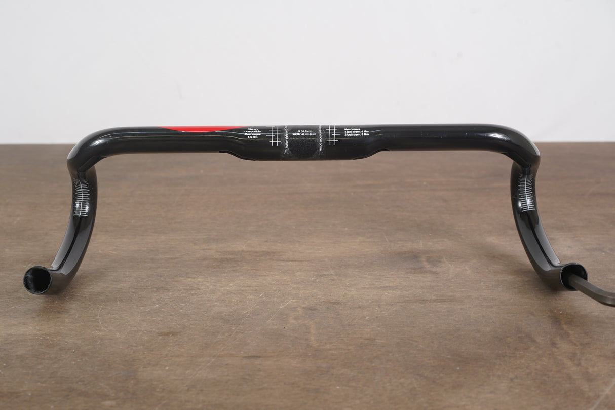 44cm 3T Ergonova Team Carbon Compact Road Handlebar 31.8mm