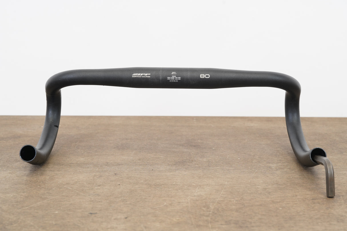 38cm Zipp Service Course 80 Alloy Compact Road Handlebar 31.8mm