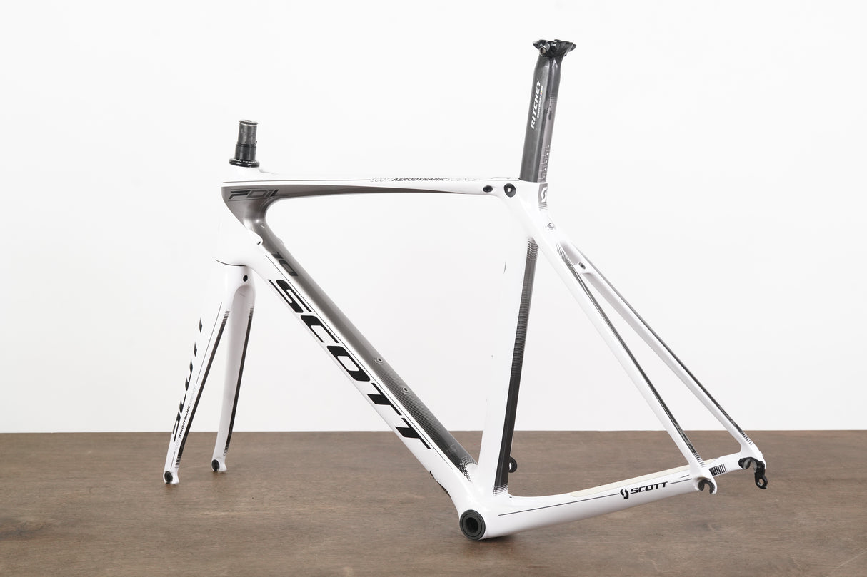 L (56cm) Scott Foil 10 Carbon Aero Rim Brake Road Frameset