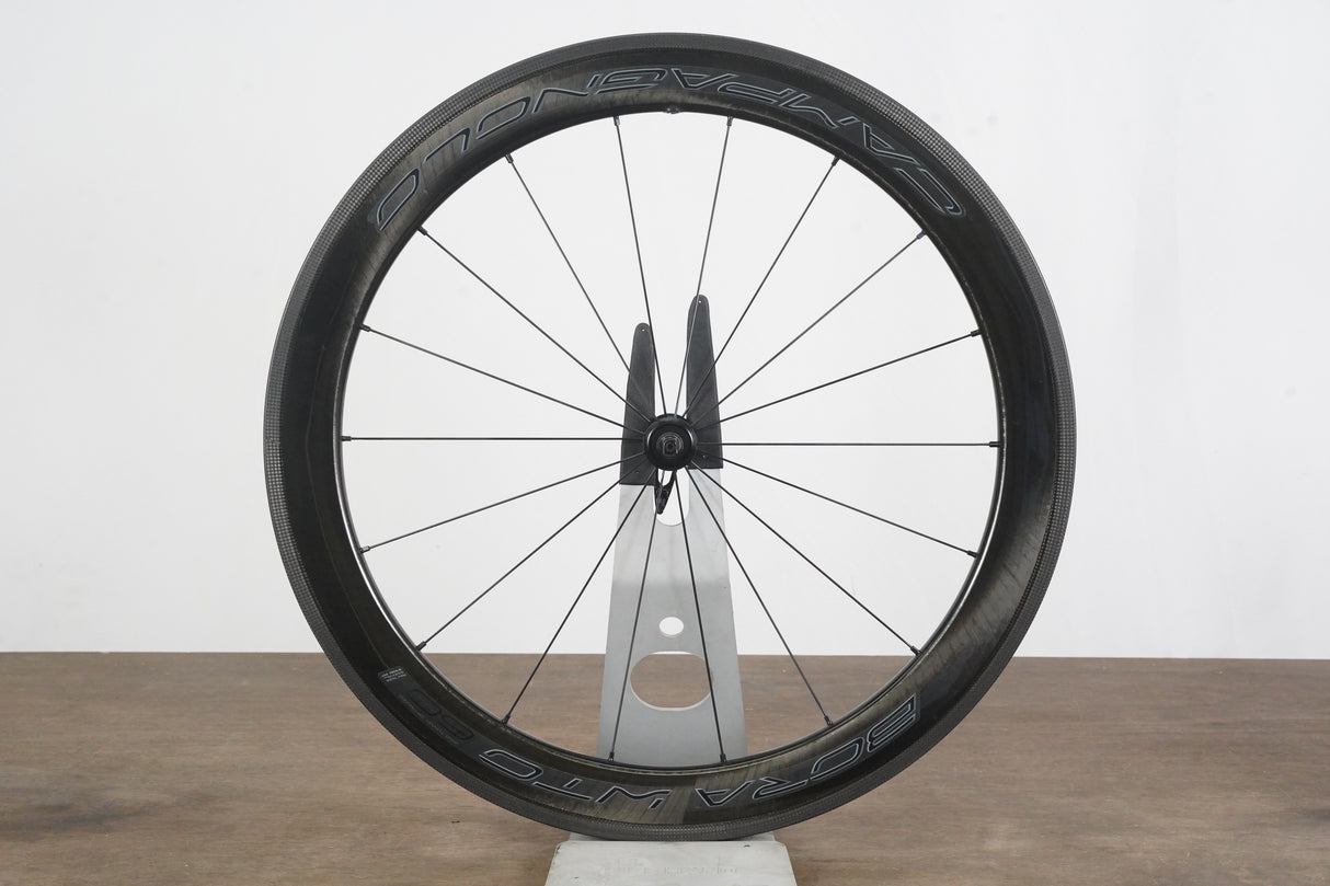 FRONT Campagnolo Bora WTO 60 Carbon Tubeless Clincher Rim Brake Wheel