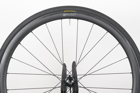Hunt 36 Carbon Tubeless Clincher Rim Brake Wheelset SRAM XDR 12 Speed