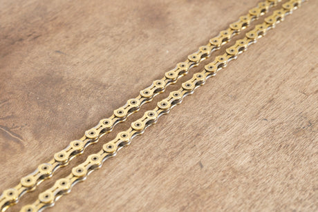 106L KMC X11SL Gold 11 Speed Road Chain 50% Life Remaining 106 Links