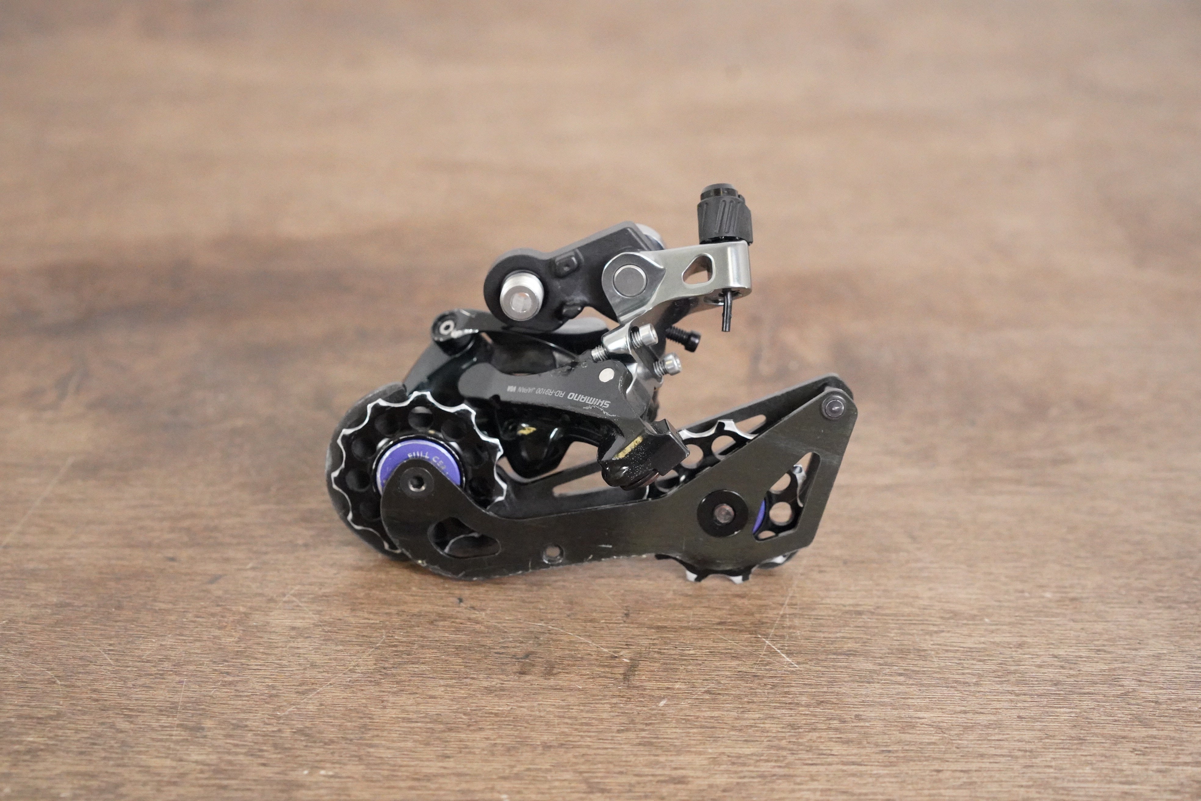 美品SHIMANO DURA-ACE RD-R9100 11s リアディレイラー シマノ RD-R9100-SS リアディレーラー ショートケージ 最大30T
