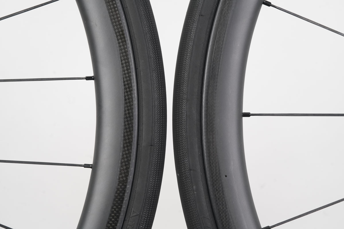 Hunt 36 Carbon Tubeless Clincher Rim Brake Wheelset SRAM XDR 12 Speed