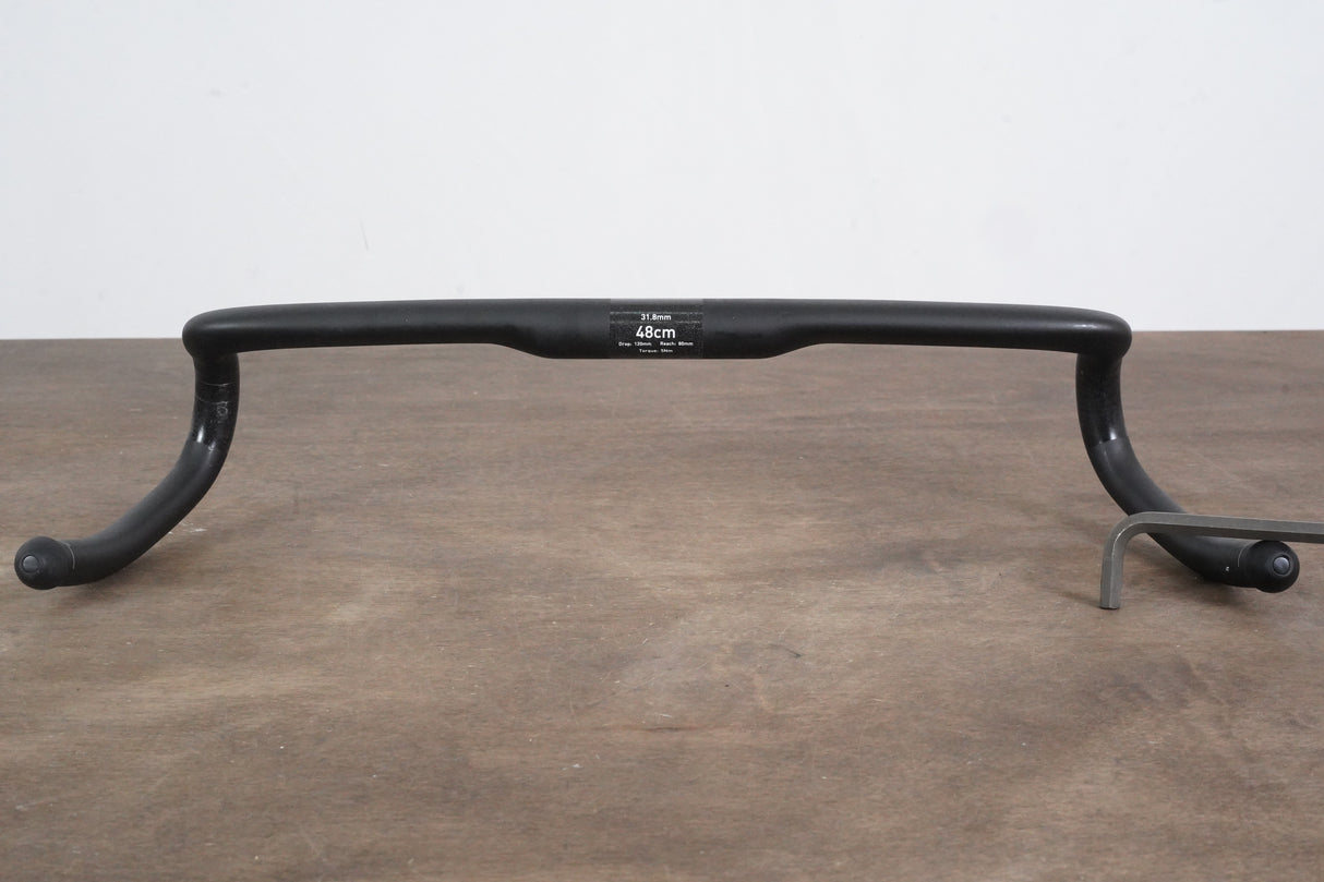 48cm ENVE G-Series Carbon Compact Gravel Handlebar 31.8mm