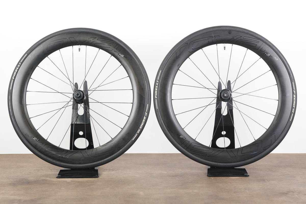 Roval CLX 64 Carbon Tubeless Clincher Disc Brake Wheelset SRAM XDR 12 Speed