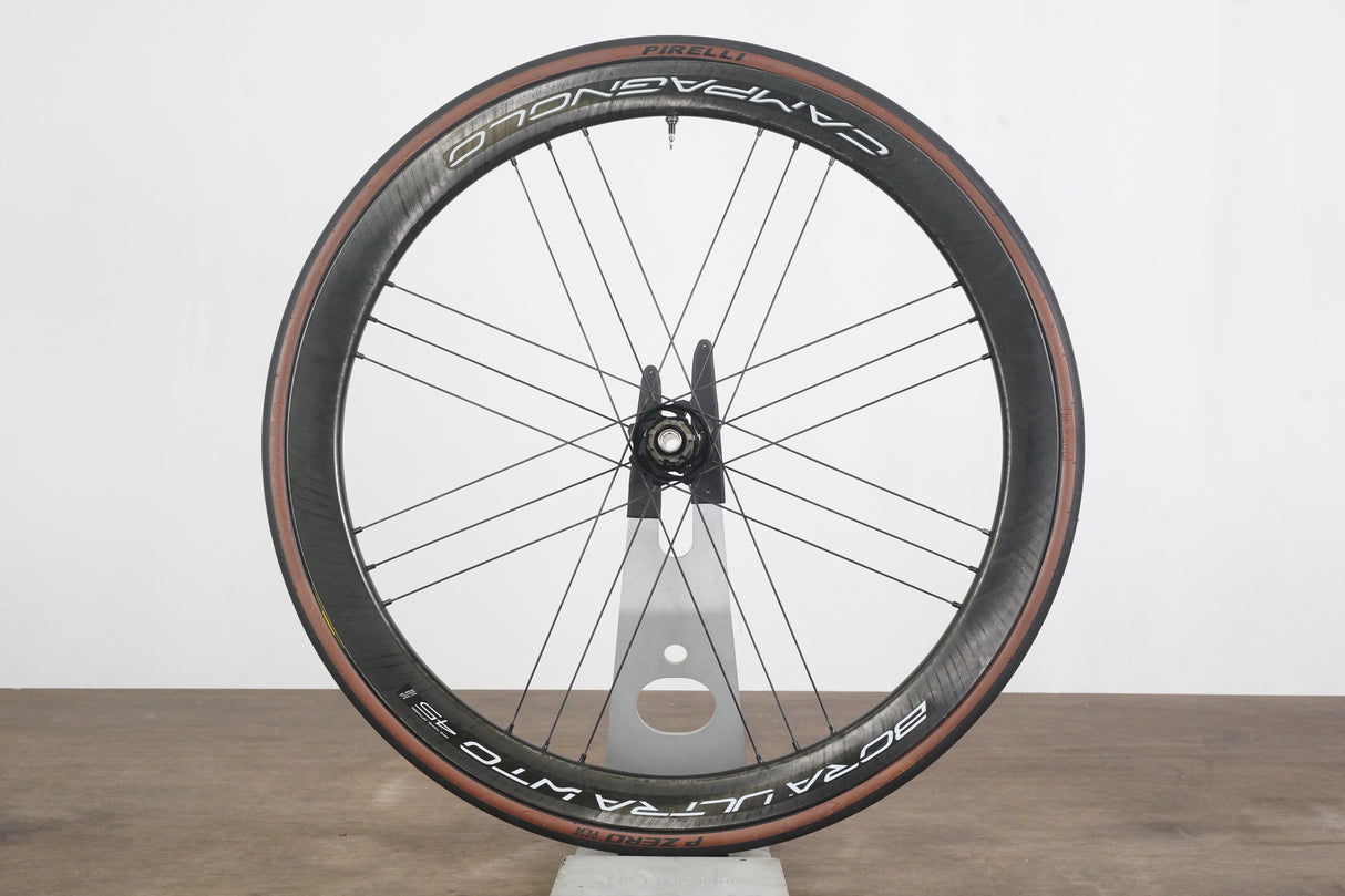 REAR Campagnolo Bora Ultra WTO 45 Carbon Tubeless Disc Brake Wheel 11 Speed