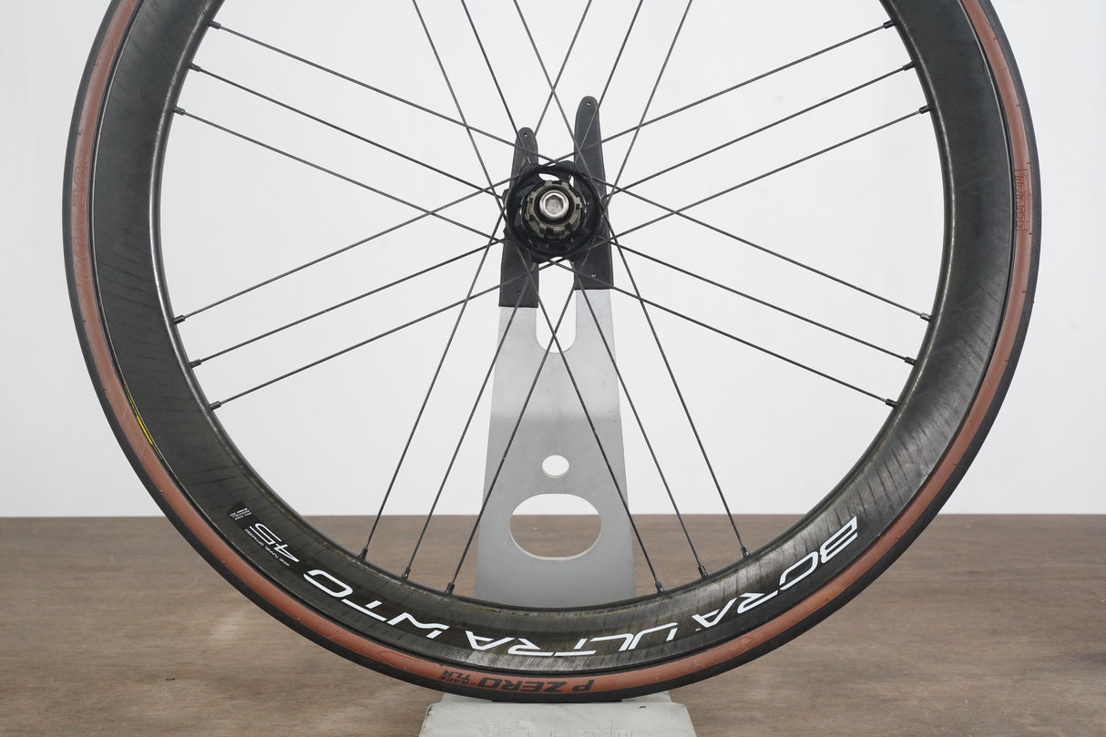 REAR Campagnolo Bora Ultra WTO 45 Carbon Tubeless Disc Brake Wheel 11 Speed