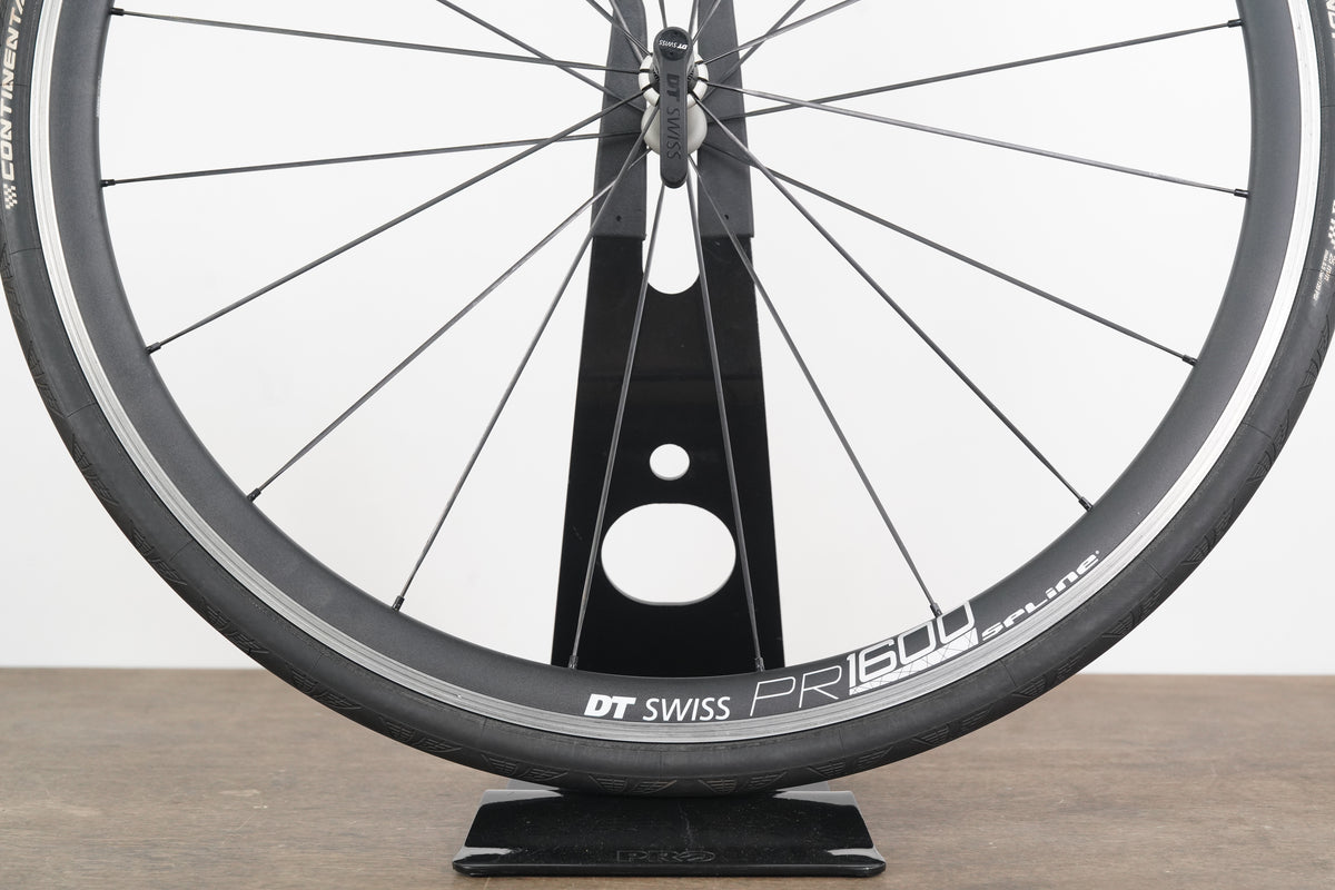 DT Swiss PR 1600 Spline Alloy Clincher Rim Brake Wheelset Shimano/SRAM 11 Speed