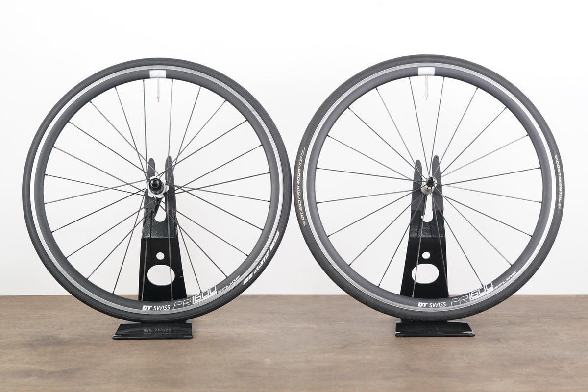 DT Swiss PR 1600 Spline Alloy Clincher Rim Brake Wheelset Shimano/SRAM 11 Speed