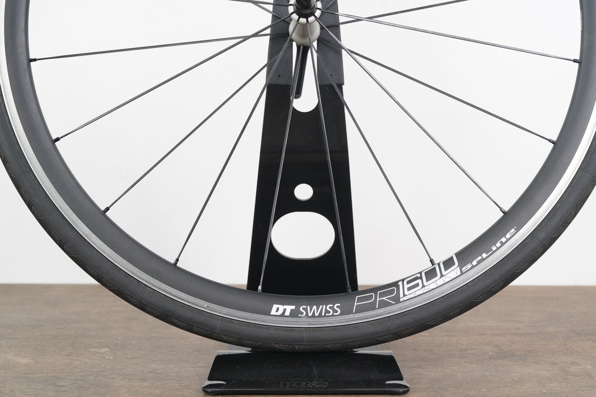 DT Swiss PR 1600 Spline Alloy Clincher Rim Brake Wheelset Shimano/SRAM 11 Speed