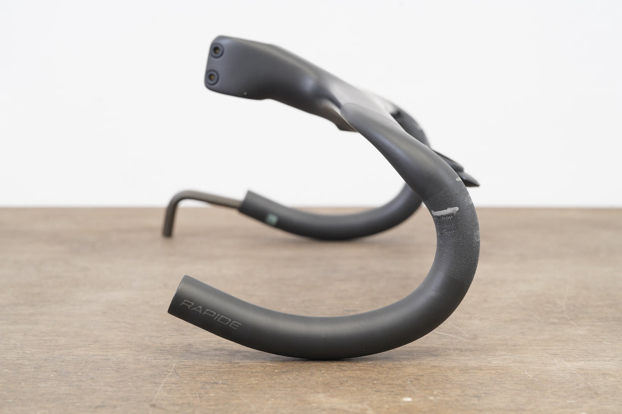 40cm 90mm Roval Rapide Carbon Integrated Barstem Handlebar + Mount 1 1/8"