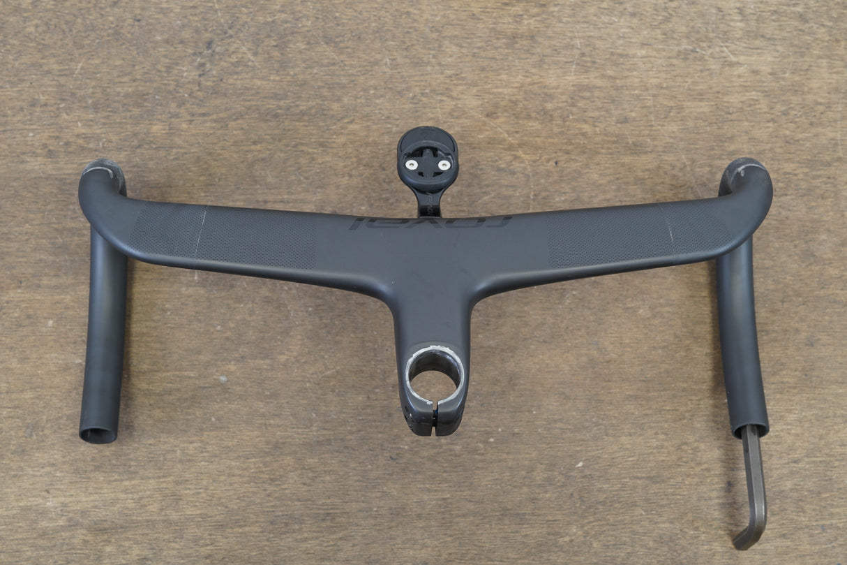 40cm 90mm Roval Rapide Carbon Integrated Barstem Handlebar + Mount 1 1/8"