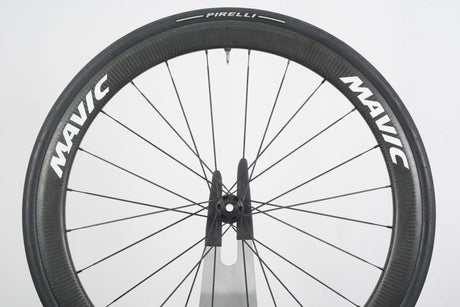FRONT Mavic Cosmic SL 45 Carbon Tubeless Clincher Disc Brake Wheel