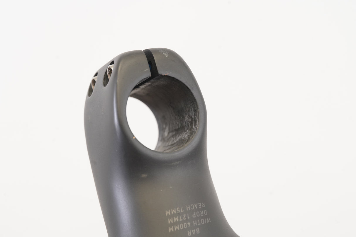 40cm 90mm Roval Rapide Carbon Integrated Barstem Handlebar + Mount 1 1/8"