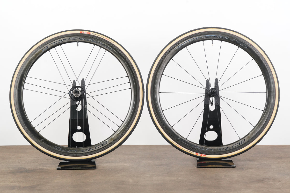 Campagnolo Bora WTO 45 Carbon Tubeless Clincher Rim Brake Wheelset 11 Speed