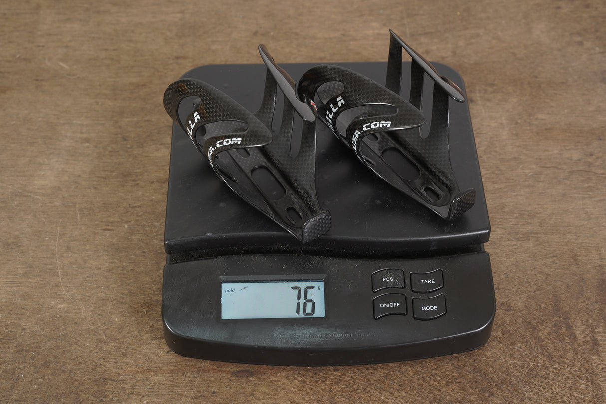 (2) XLAB Gorilla Carbon Water Bottle Cages 76g