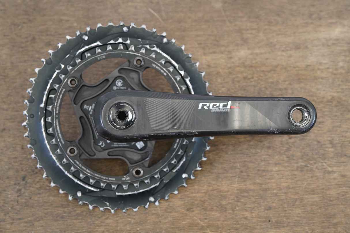 172.5mm 53/39T GXP SRAM Red 22 Quarq Power Meter Crankset