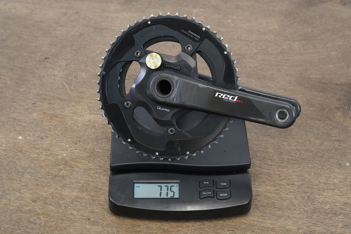 172.5mm 53/39T GXP SRAM Red 22 Quarq Power Meter Crankset