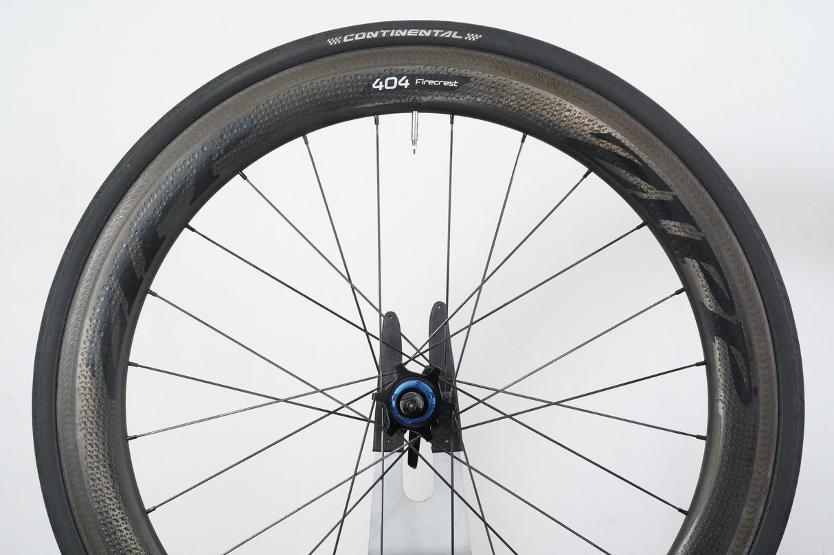 Zipp 404 Firecrest 77/177 Carbon Clincher Rim Brake Wheelset Campagnolo 11 Speed