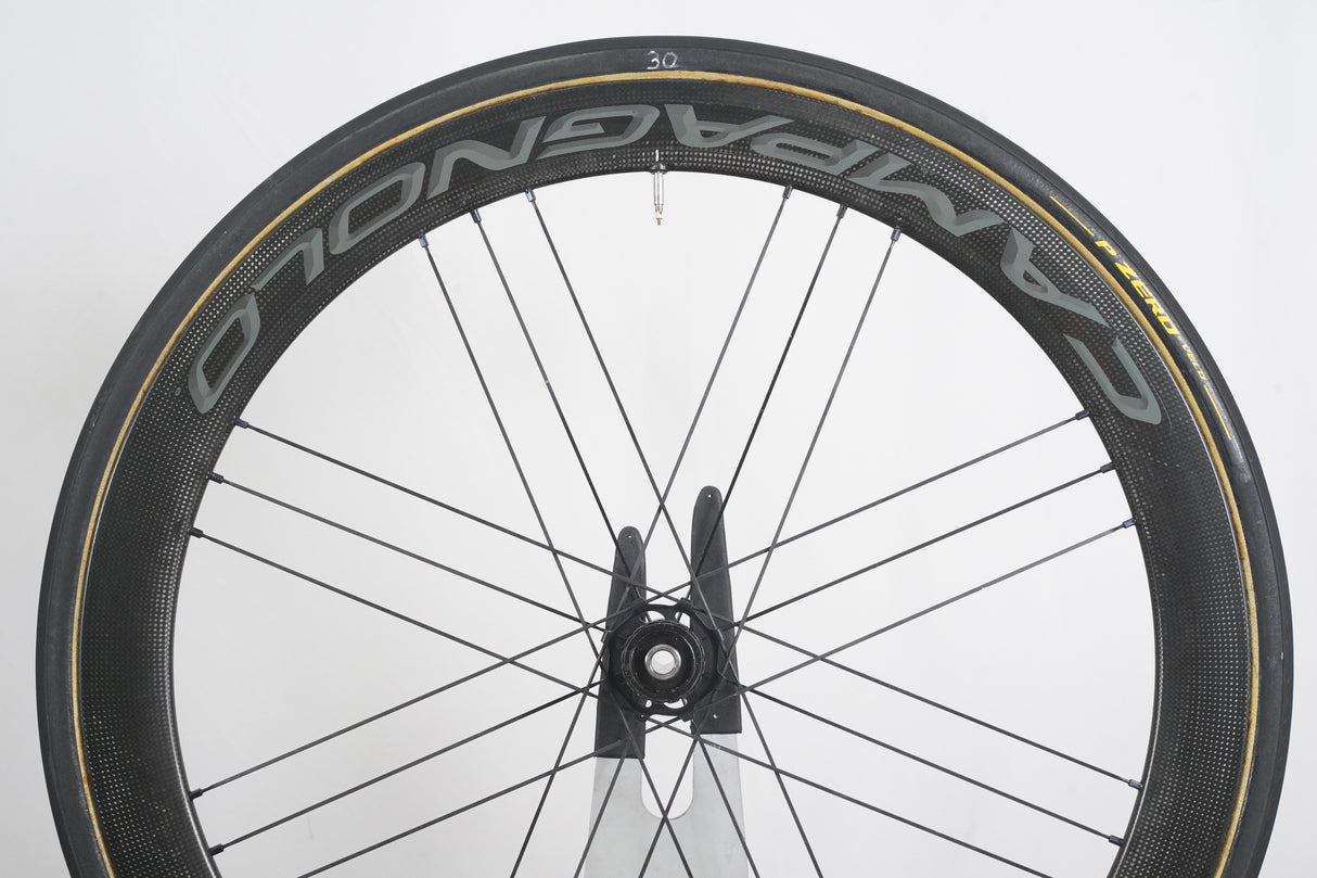 Campagnolo Bora One 50 Carbon Tubular Disc Brake Wheelset Campagnolo 11 Speed