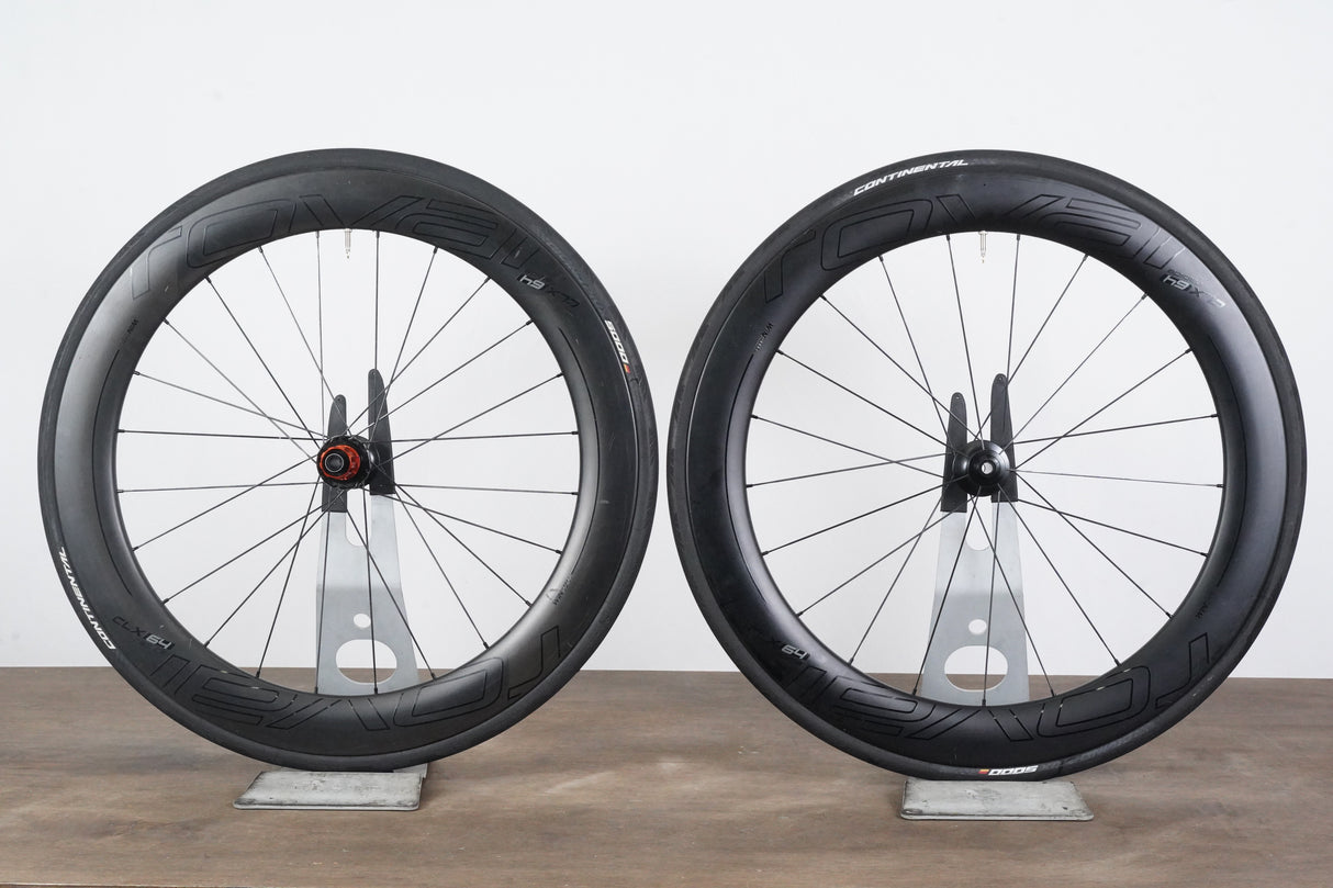Roval CLX 64 Carbon Tubeless Clincher Disc Brake Wheelset Shimano/SRAM 11 Speed