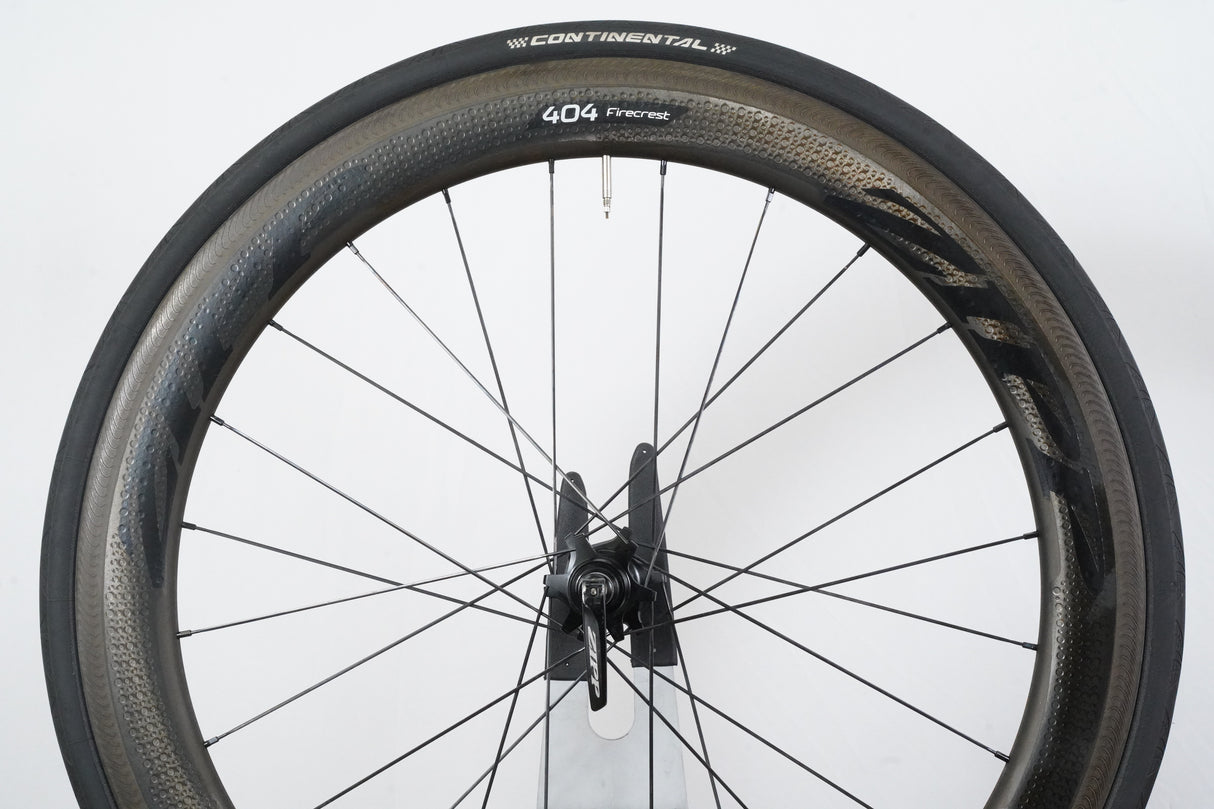 Zipp 404 Firecrest 77/177 Carbon Clincher Rim Brake Wheelset Campagnolo 11 Speed