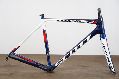 54cm Scott Addict Team Issue Carbon Rim Brake Road Frameset