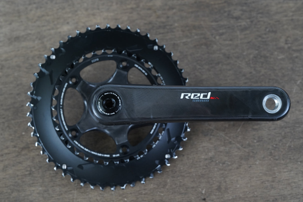 170mm 50/34T GXP SRAM Red 22 Carbon Crankset 571g