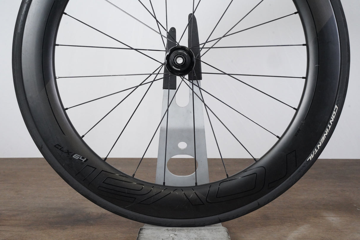 Roval CLX 64 Carbon Tubeless Clincher Disc Brake Wheelset Shimano/SRAM 11 Speed